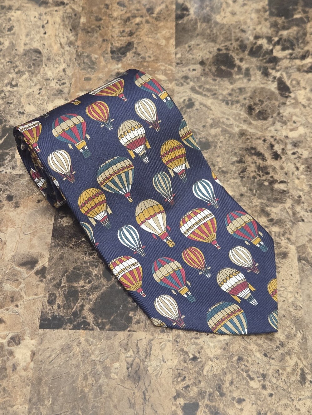 Brooks Brothers Makers Hot Air Balloon Tie - Silk Made In USA
